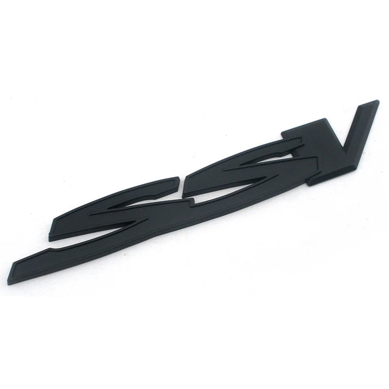 High Quality Chrome Logo SSV VE VF Car Boot Trunk Emblem Decal Badge For Commodore Monaro SSV Decoration