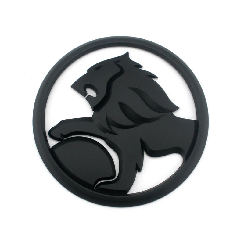 3D Plastic SSV Sign HSV Badge Emblem sticker decal logo Matte Black Lion Flag Commodore Wagon Clubsport Gts Senator
