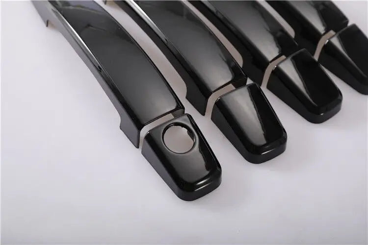 For Chevrolet SS Holden Commodore VF 2014 2015 2016 2017 Chrome Gloss Black Car Door Handle Cover Trim Styling Accessories