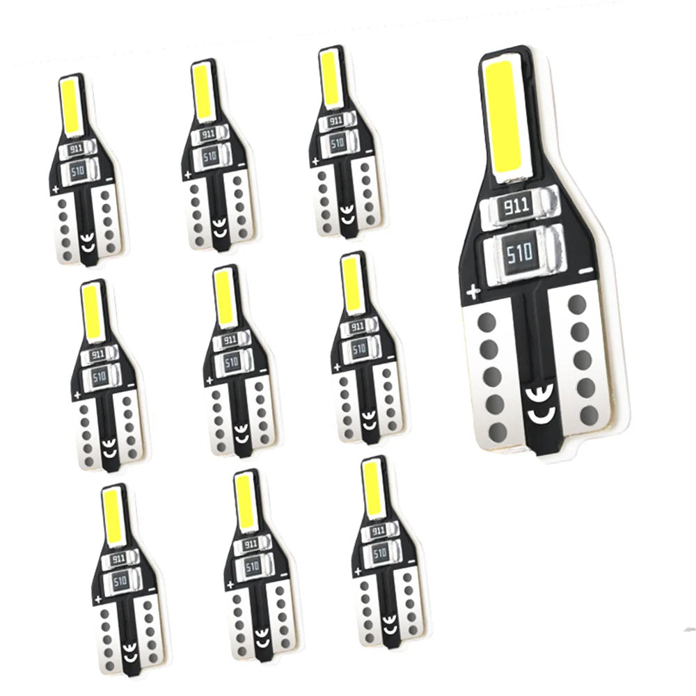 10Pcs T10 Led Canbus W5W Interior Light For Holden Commodore Statesman Caprice Alfa Romeo Mito Spider GT Giulietta