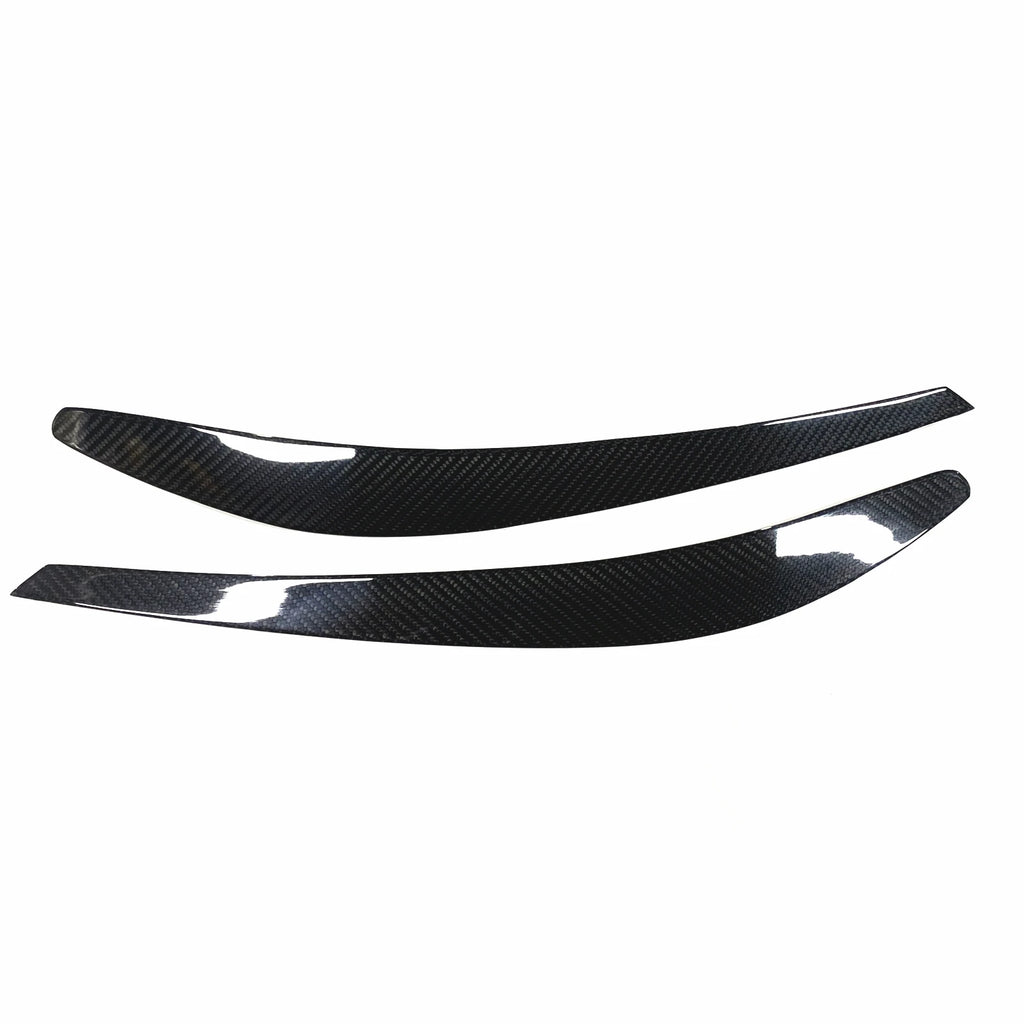 2PCS Carbon Fiber Headlight Eyebrow Sticker Car Front Head Light Eyelid Cover Trim For Holden VE Commodore SS SSV SV6 S Evoke