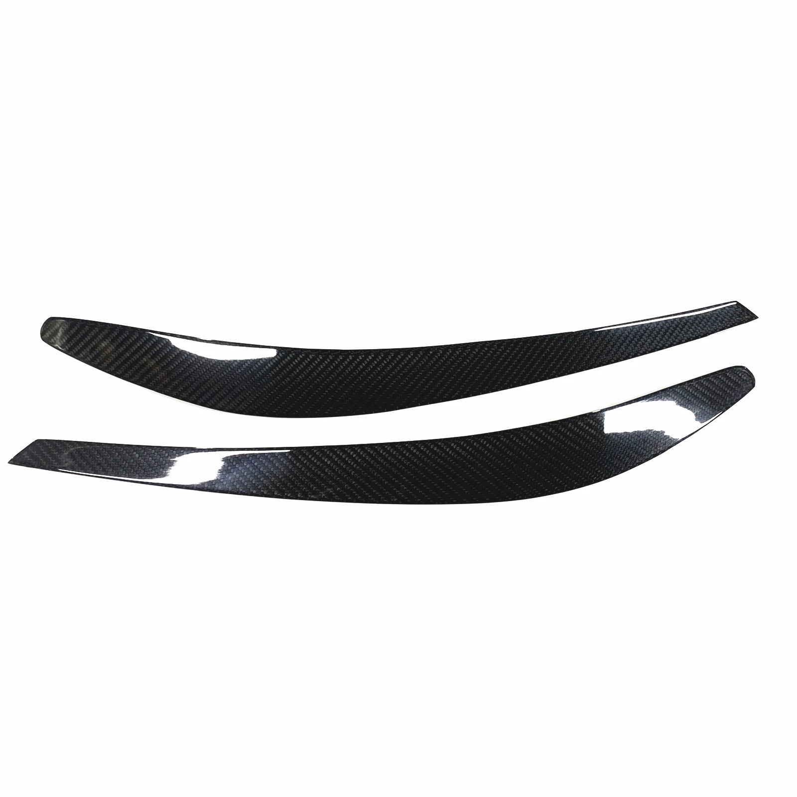 2PCS Carbon Fiber Headlight Eyebrow Sticker Car Front Head Light Eyelid Cover Trim For Holden VE Commodore SS SSV SV6 S Evoke