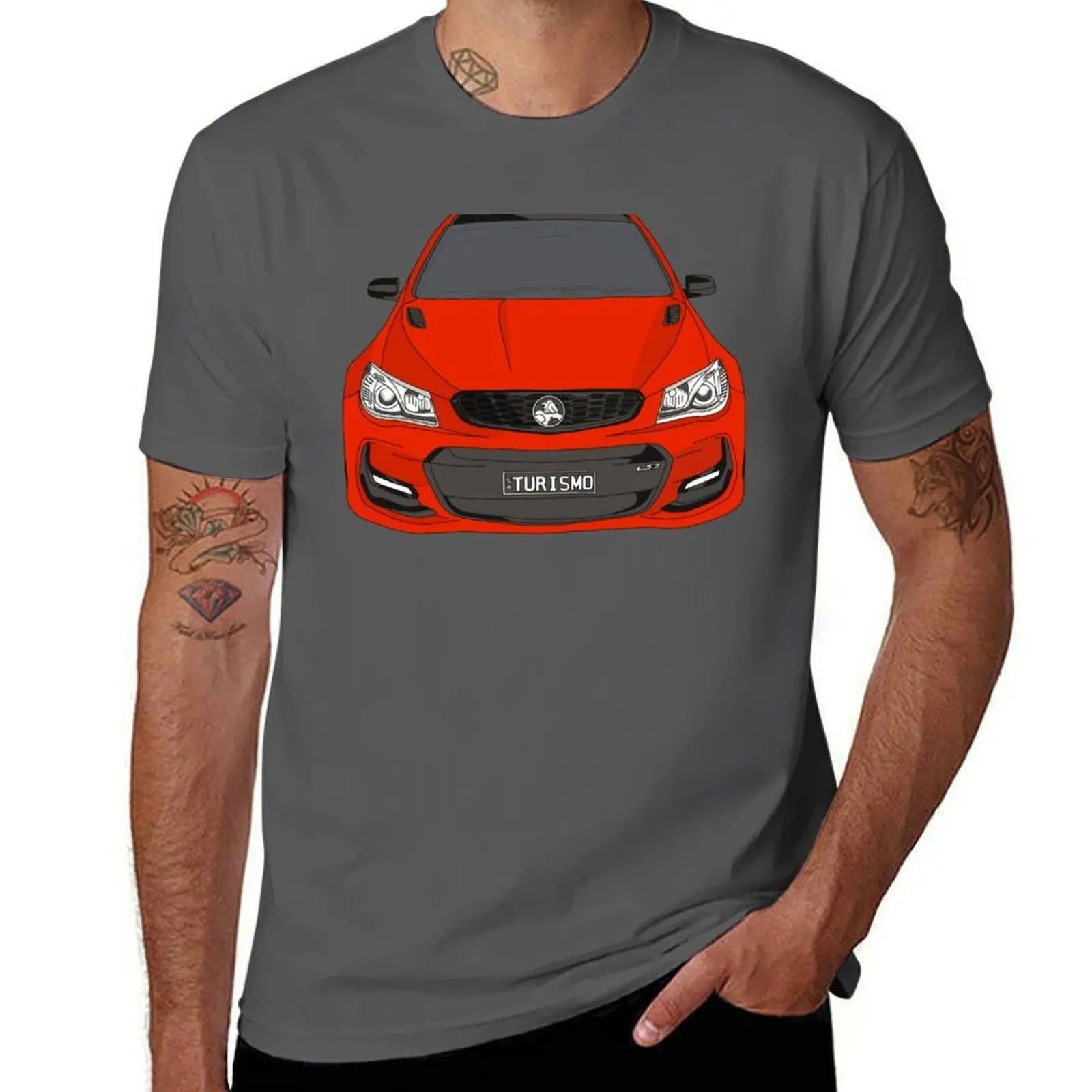Holden SSV redline, RedHot T-Shirt men t shirt cotton 100% t shirt custom print T-Shirt