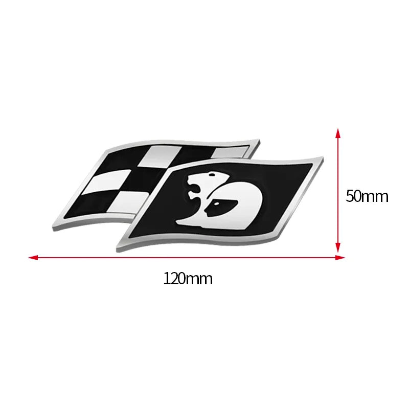 3D Metal Lion Badge Grille Emblem Decoration Rear Trunk stickers For Holden Logo Captiva Commodore Colorado Hsv Statesman