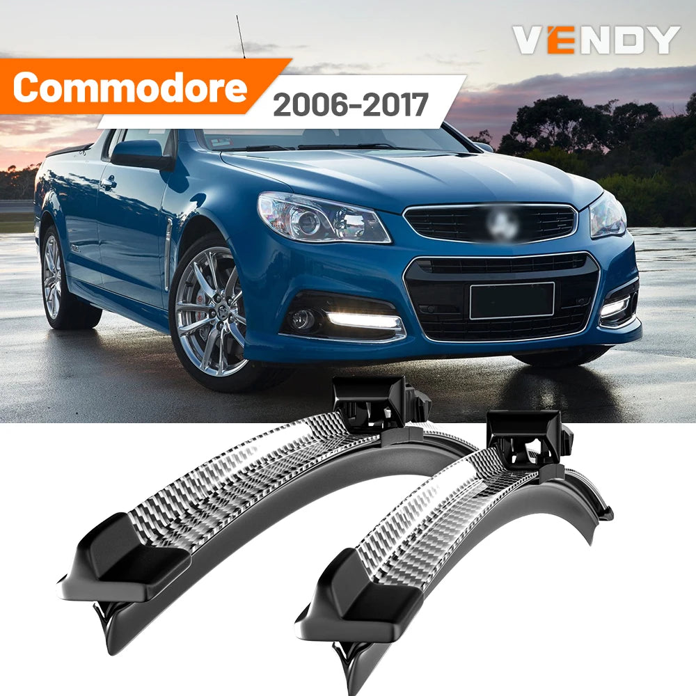 For Holden Commodore VE VF 2006-2017 2007 2008 2009 2010 2011 2012 2014 2pcs Front Windshield Wiper Blades Windscreen Wipers
