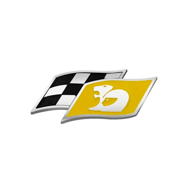 3D Metal Lion Badge Grille Emblem Decoration Rear Trunk stickers For Holden Logo Captiva Commodore Colorado Hsv Statesman