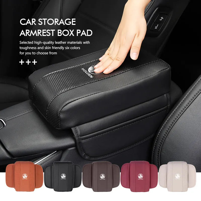 Car Armrest Box Pad Elbow Support Arm Rest Storage Cushion For Holden Commodore Trailblazer Colorado Cruze Volt Caprice Ute