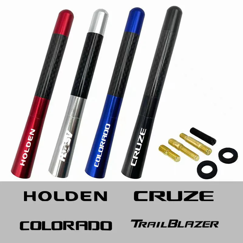 1pcs Universal 12cm Carbon Fiber Car Radio Antenna For Holden HSV Commodore Monaro Trailblazer Colorado VF Cruze Car Accessories