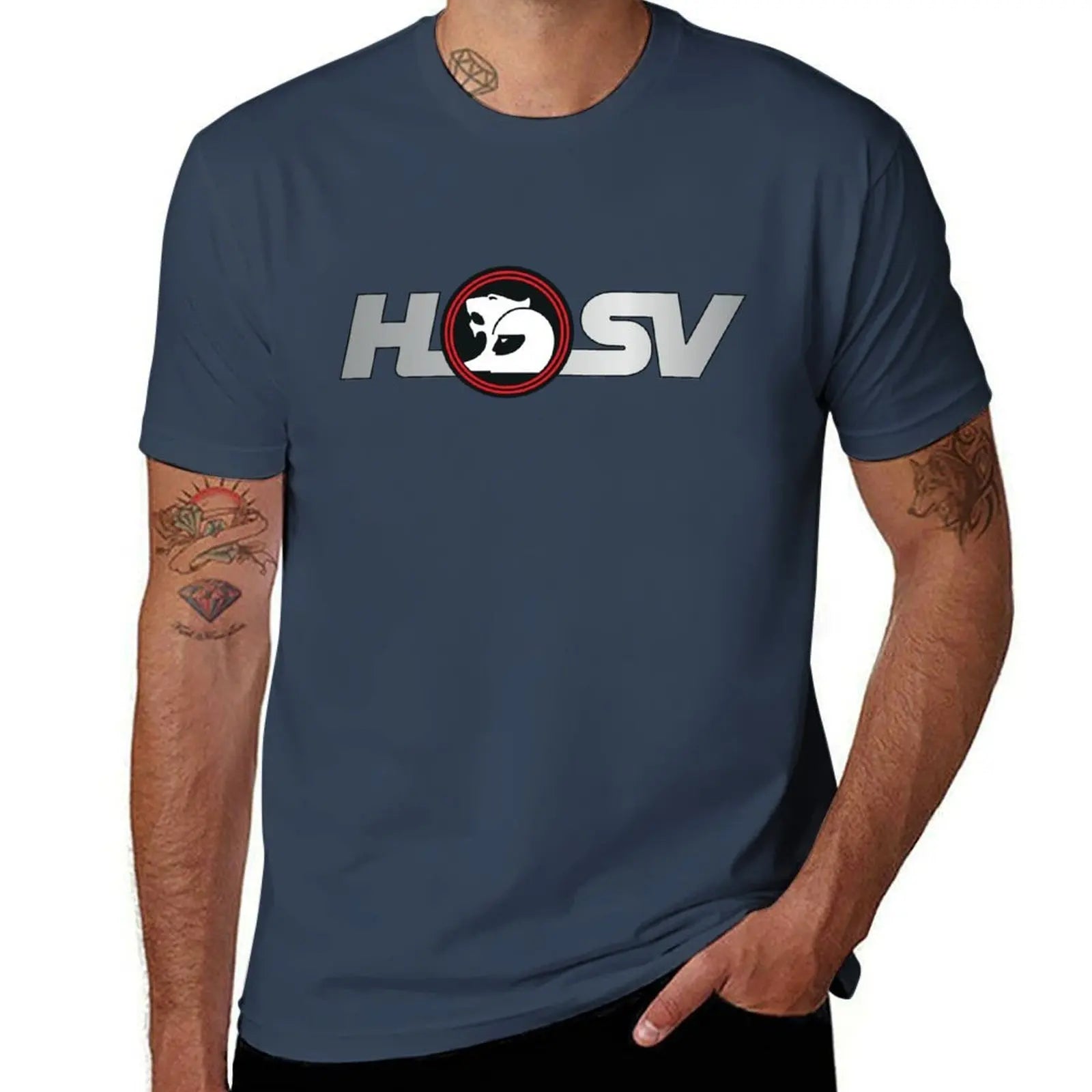 HOLDEN HSV T-Shirt t shirt men 100% cotton luxury brand man t shirts for men T-Shirt