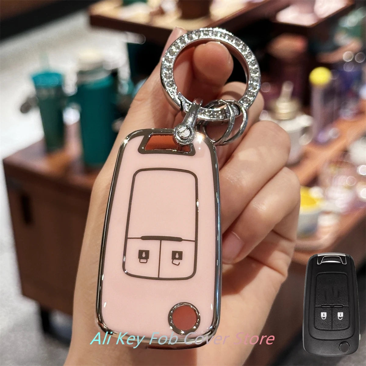 Key Fob Cover Keychain Lanyard for Vauxhall Zafira Astra Insignia Holden Flip Car Key Shell Cover