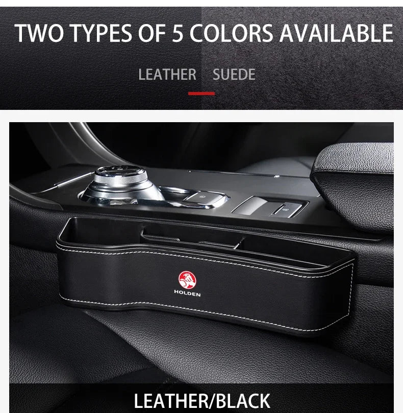 Car Seat Gap Storage Box Cup Multifunctional Pocket Catcher Organizer For Holden Astra Commodore Cruze Monaro Trailblazer