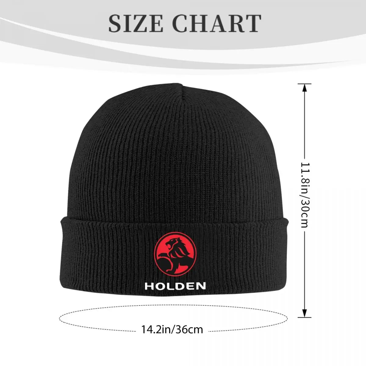 Best Seller Holden Logo Merchandise Warm Knitted Cap Fashion Bonnet Hat Autumn Winter Outdoor Beanies Hats for Unisex Adult