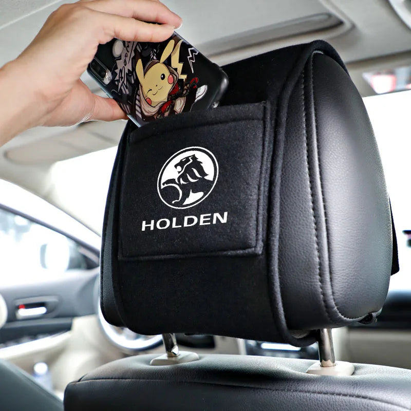 Car Headrest Protect Cover For Holden Astra Commodore Cruze Monaro Trailblazer Colorado HSV VF Ute SV6 Sportwagon WN Accessories