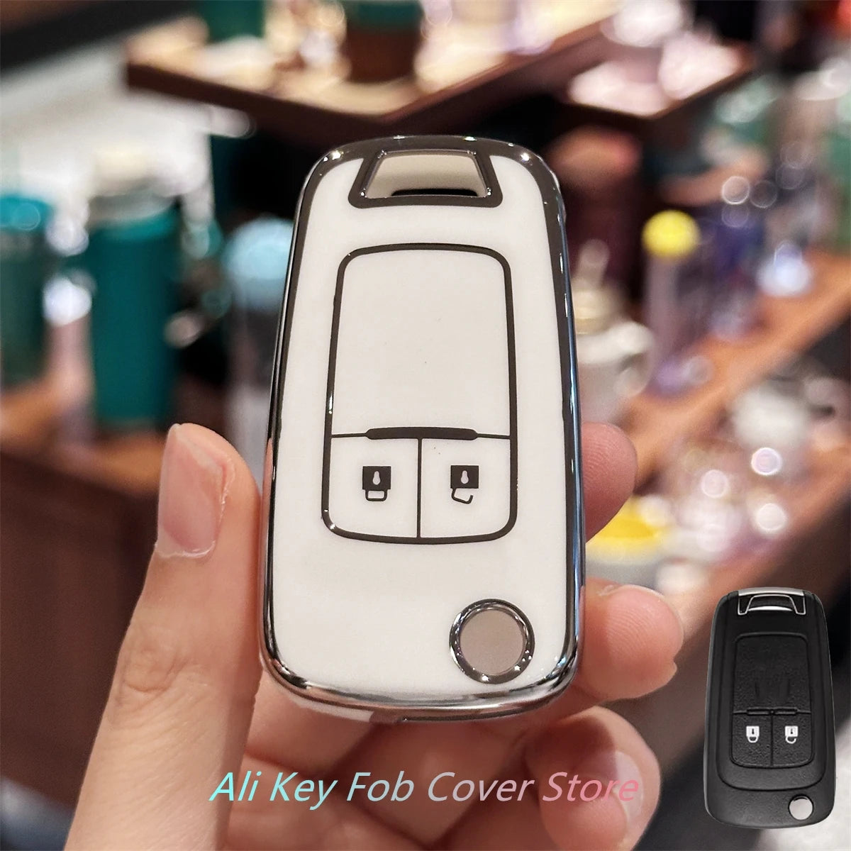 Key Fob Cover Keychain Lanyard for Vauxhall Zafira Astra Insignia Holden Flip Car Key Shell Cover