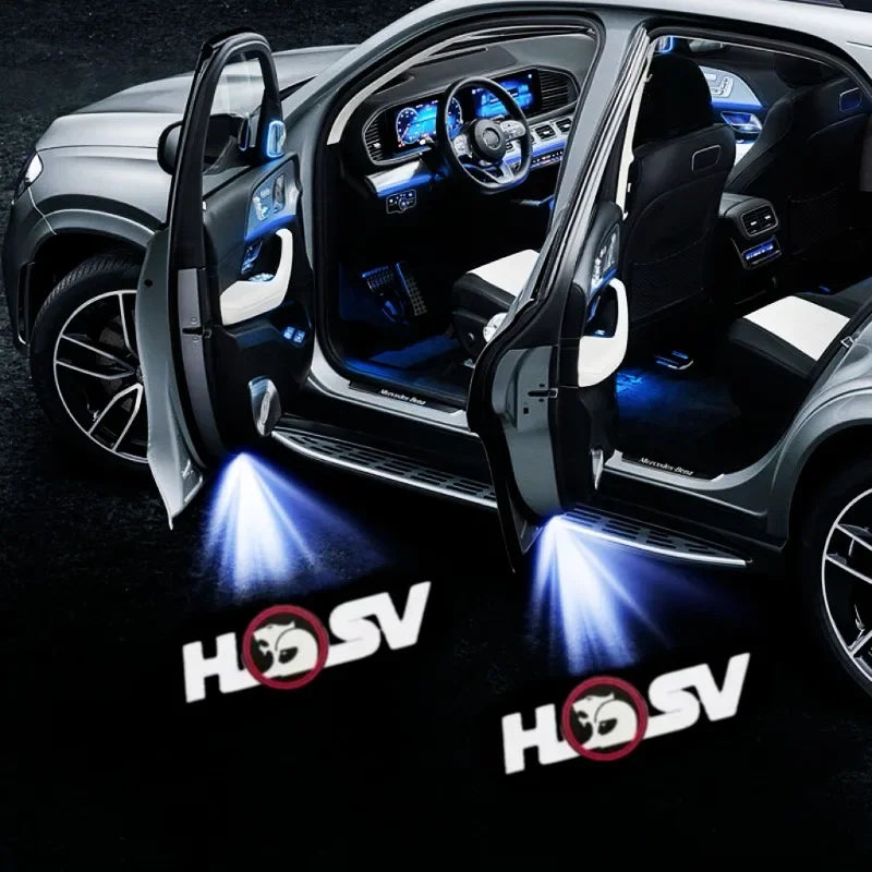 2x Car Logo Wireless Courtesy Car Door Projector LED Shadow Lights For Holden HSV Trailblazer Commodore Colorado GTS  Accessorie
