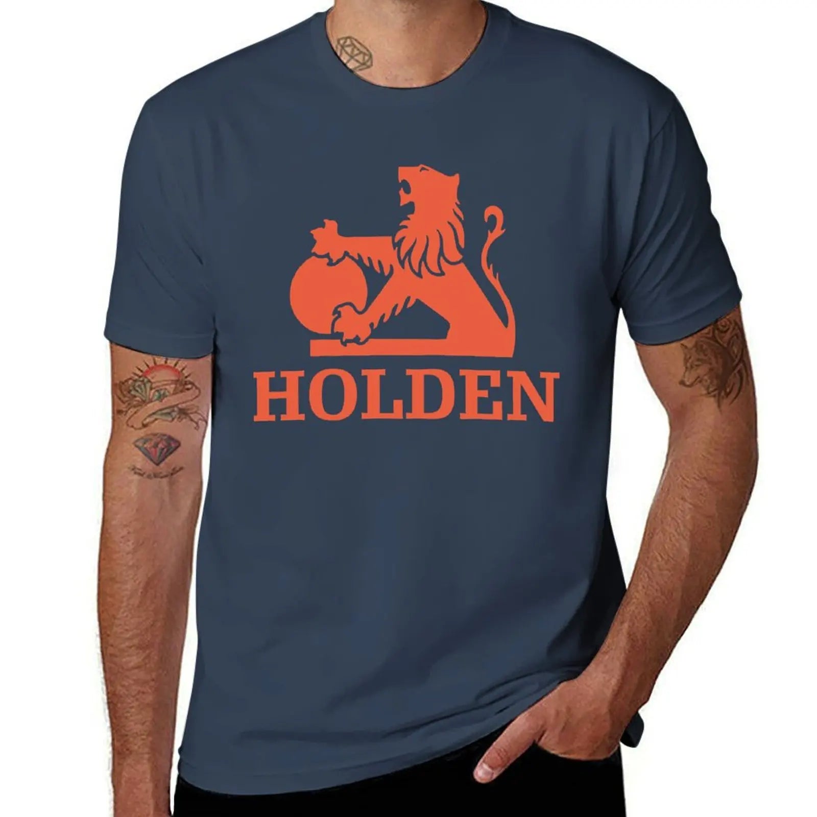 BEST SELLER - Holden Vintage Logo Merchandise T-Shirt cotton t shirt man man t shirt heavy cotton t shirt man luxury T-Shirt