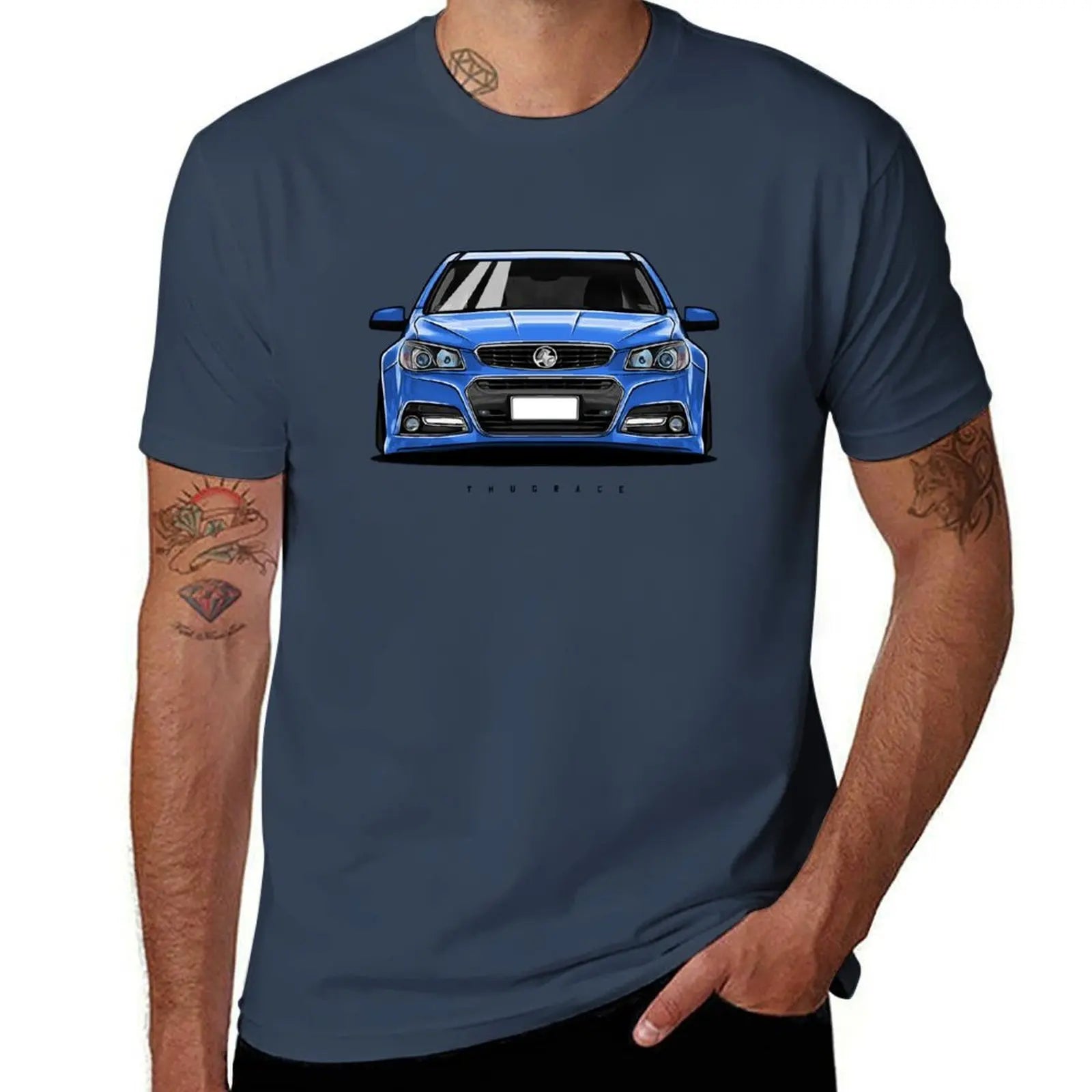 holden commodore ss car art T-Shirt cotton t shirt pack anime t shirts for man T-Shirt