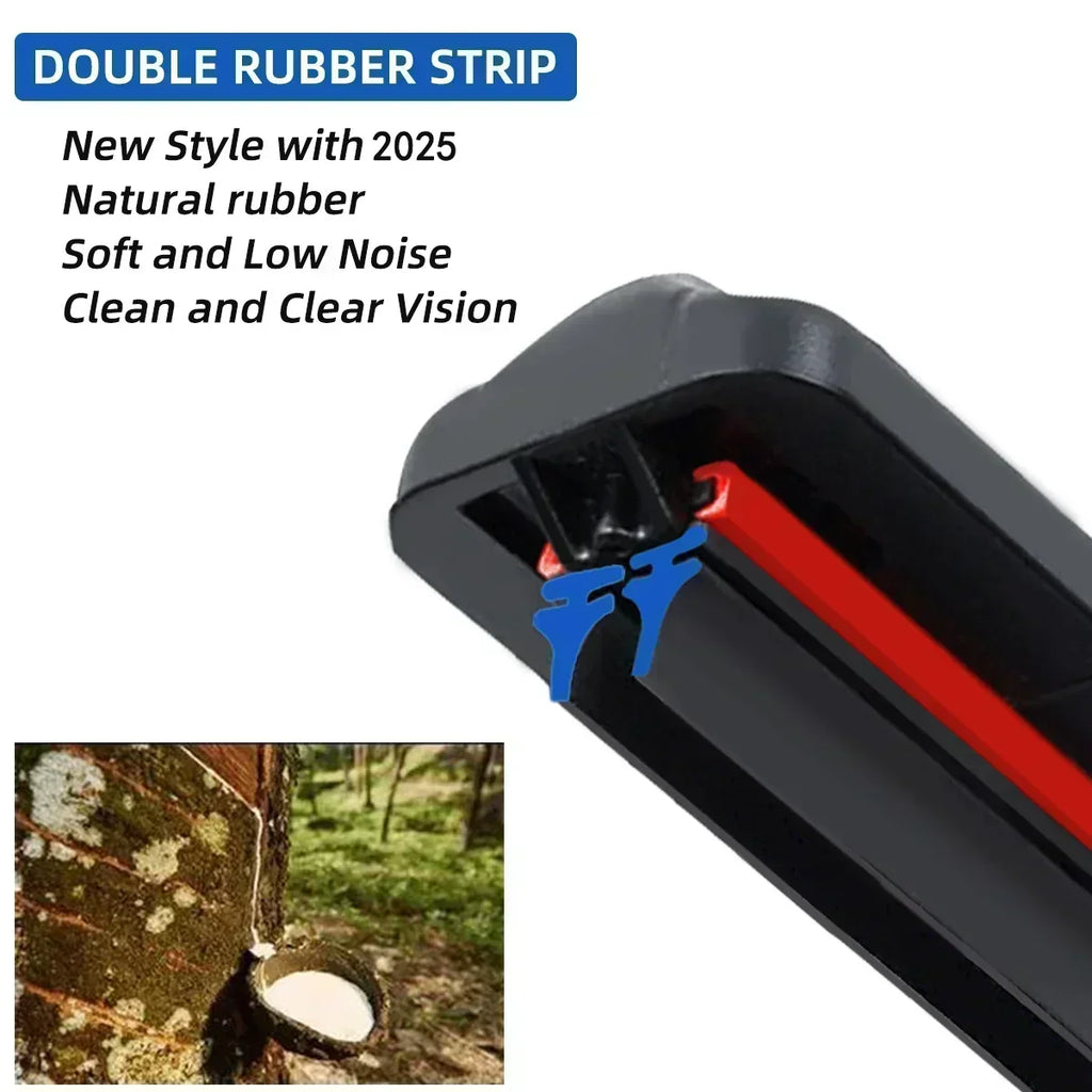 Front Wiper Accessorie Double Rubber Car Wipers for Holden VE VF Commodore 2006-2017 Wipers Brushes New Upgraded 2017 2016 2015