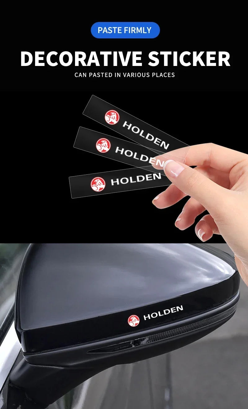 Metal Car Logo Emblem Decal Anywhere Stickers Decor Accessories For Holden Commodore Captiva Cruze Caprice VZ Monaro