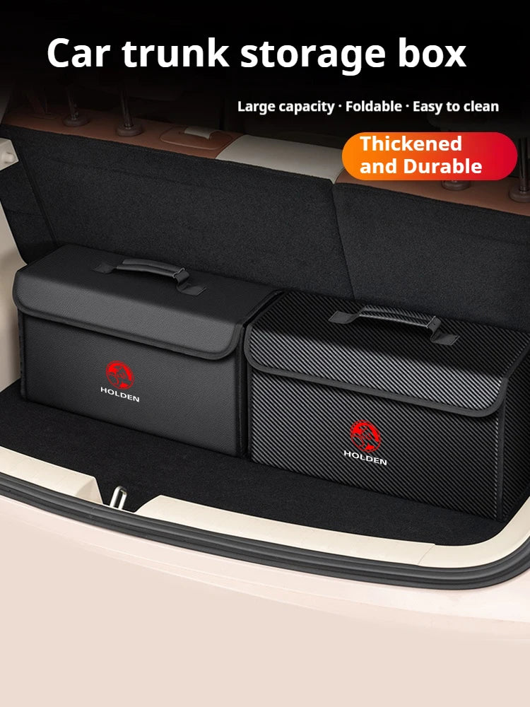 Car Trunk Storage Box Organizer Foldable Container Bag For Holden Commodore Monaro Trailblazer Badge Emblem Colorado Captiva
