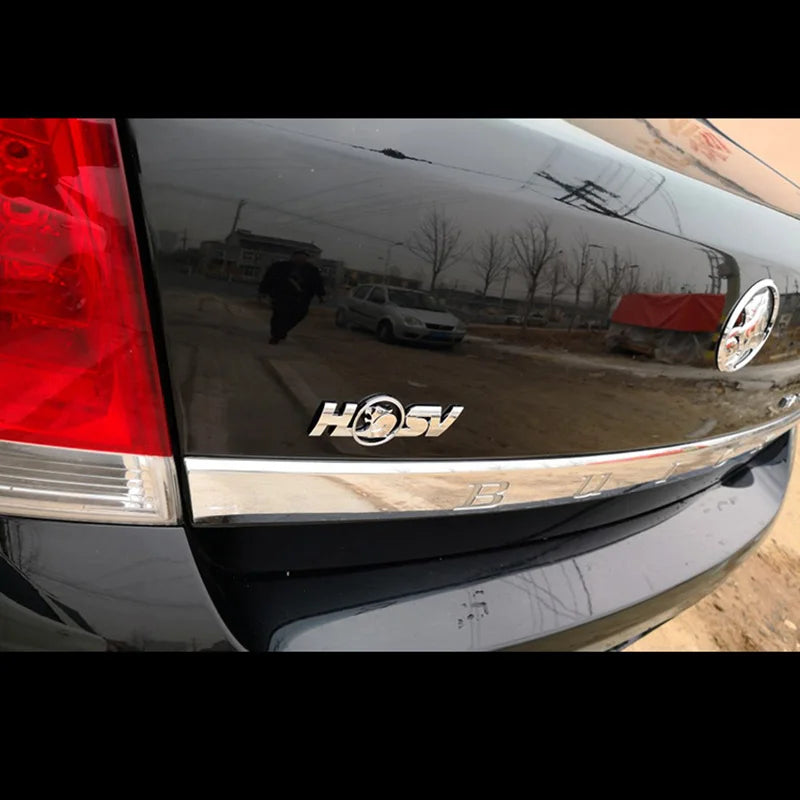 ABS Plastic Chrome HSV Lion Badge Car Emblem Badge GTO Maloo Logo
