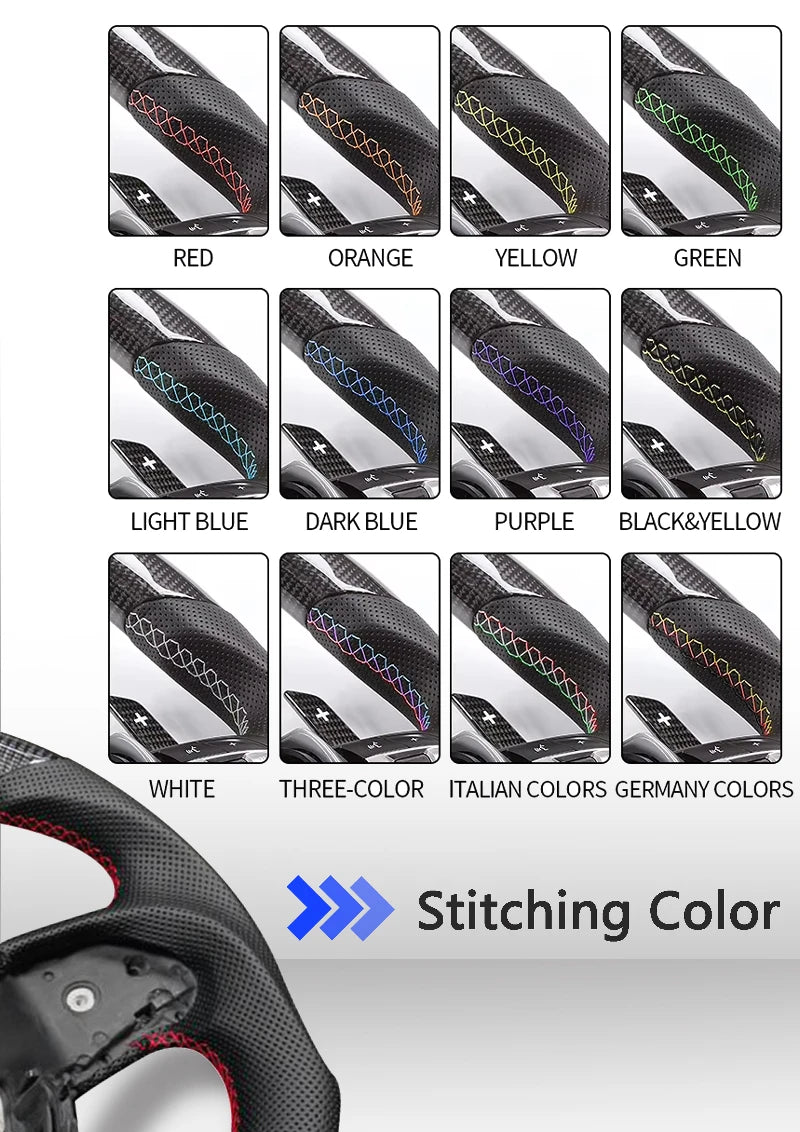 Carbon Bos Custom Forged Carbon Fiber for Holden Commodore HSV Steering Wheel Pontiac G8 VF VE for Holden Car Parts Alcantara