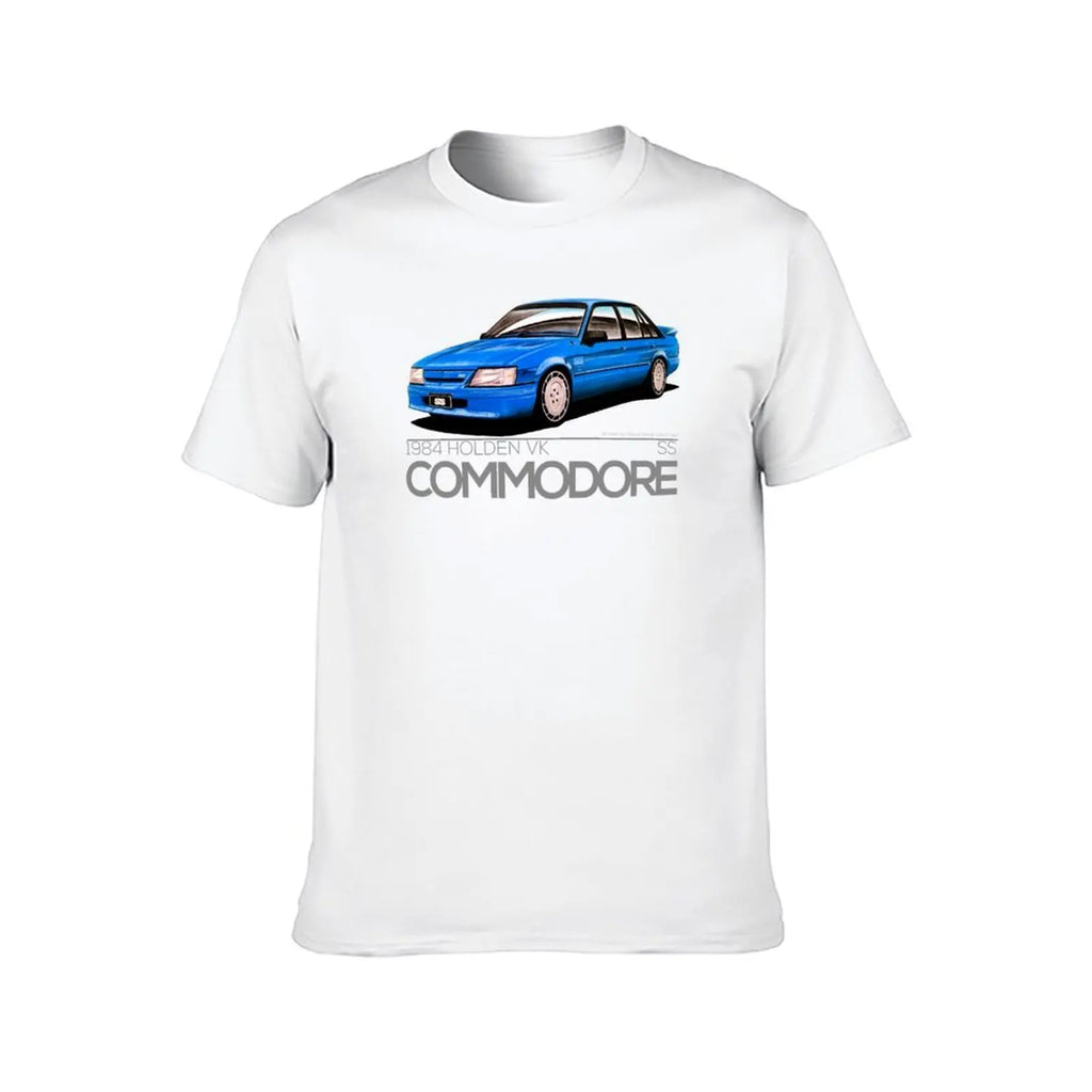 - 1984 Commodore VK 100 shirt t percent cotton 'Peter Classics for T-Shirt anime man Brock' SS Automotive tshirt Holden Edition