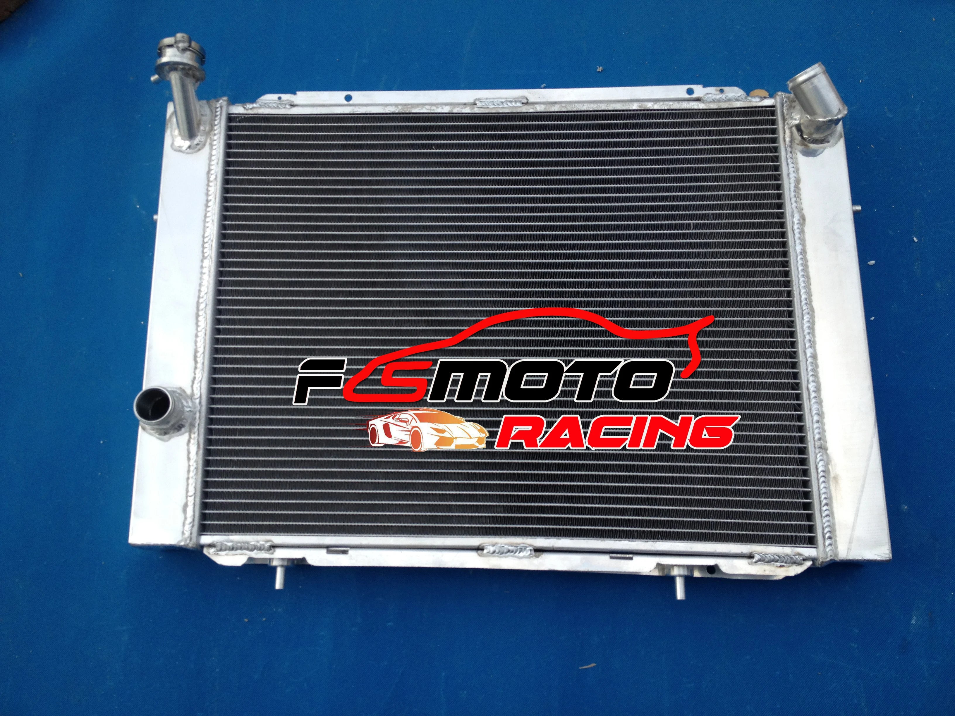 For 3 ROW Holden Commodore VB VC VH VK V8 MT Aluminum Radiator Water Cooling Intercooler Heatsink