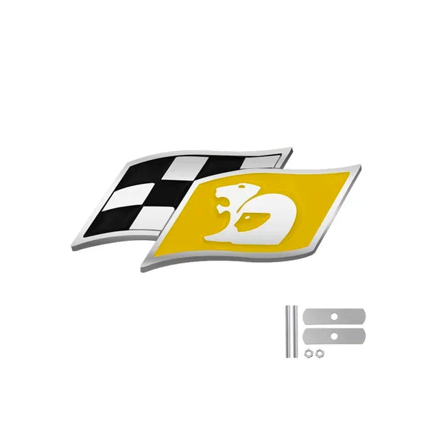 3D Metal Lion Badge Grille Emblem Decoration Rear Trunk stickers For Holden Logo Captiva Commodore Colorado Hsv Statesman