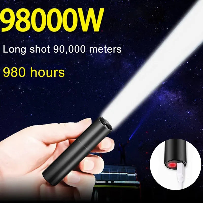 Car Mini LED Flashlight Waterproof Telescopic Powerful Outdoor Zoom For Holden Commodore Trailblazer Colorado vf ssx ve hsv