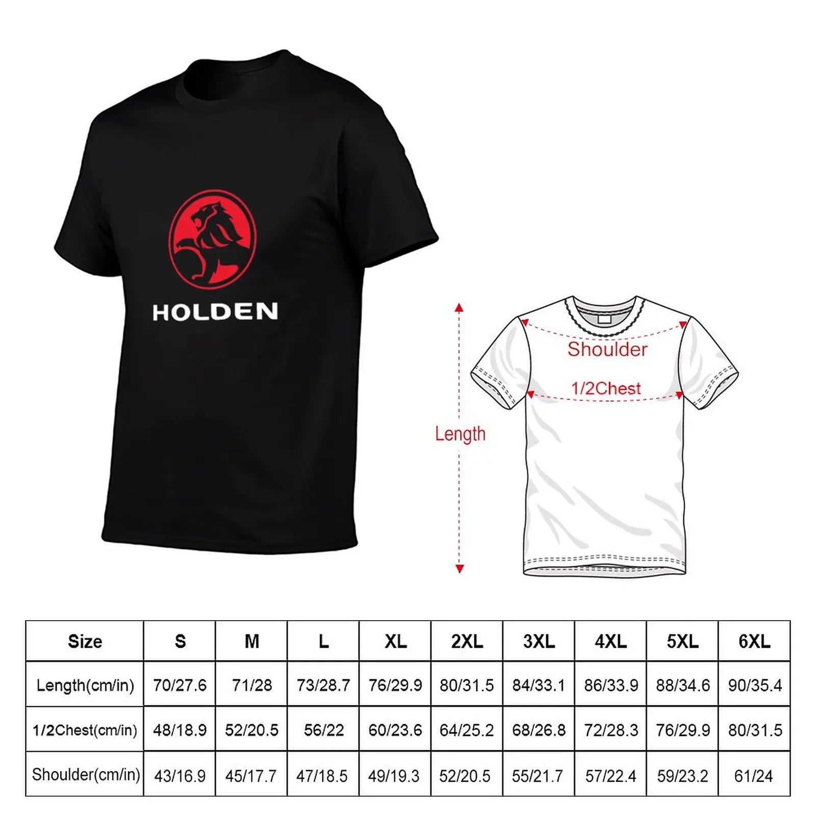 cotton SELLER t Merchandise T-Shirt shirt - casual Holden-logo shirt man t man BEST