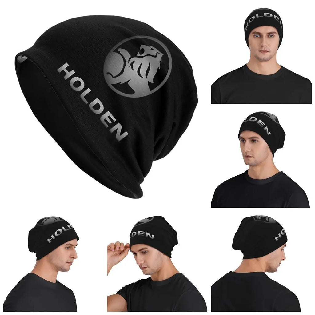Best Edition Holden Logo Essential Warm Knitted Cap Hip Hop Bonnet Hat Autumn Winter Outdoor Beanies Hats for Men Women Adult