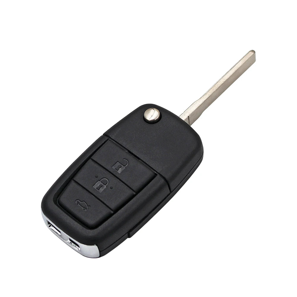 Ecusells 3+1 Buttons Folding Flip Remote Key Fob Case Shell Key Blank for VE HOLDEN Commodore