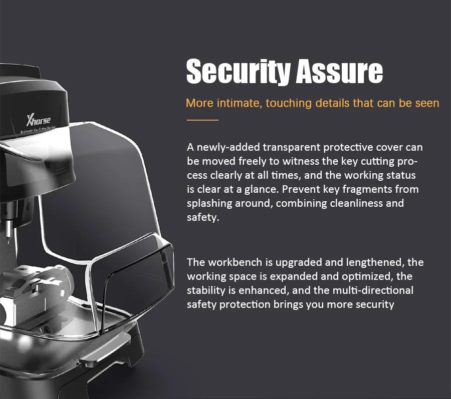 New Xhorse Dolphin XP005L Dolphin II Key Cutting Machine