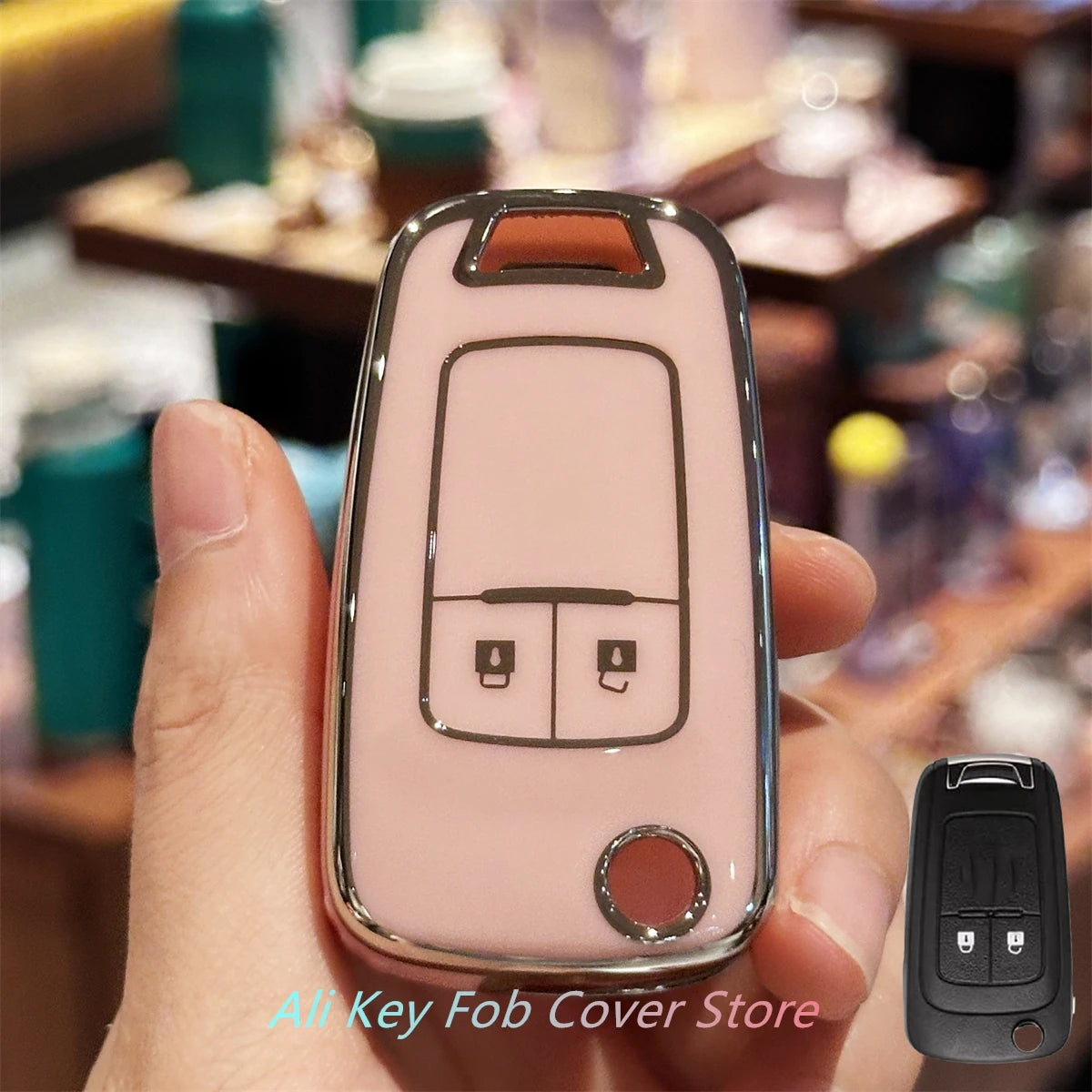 Key Fob Cover Keychain Lanyard for Vauxhall Zafira Astra Insignia Holden Flip Car Key Shell Cover