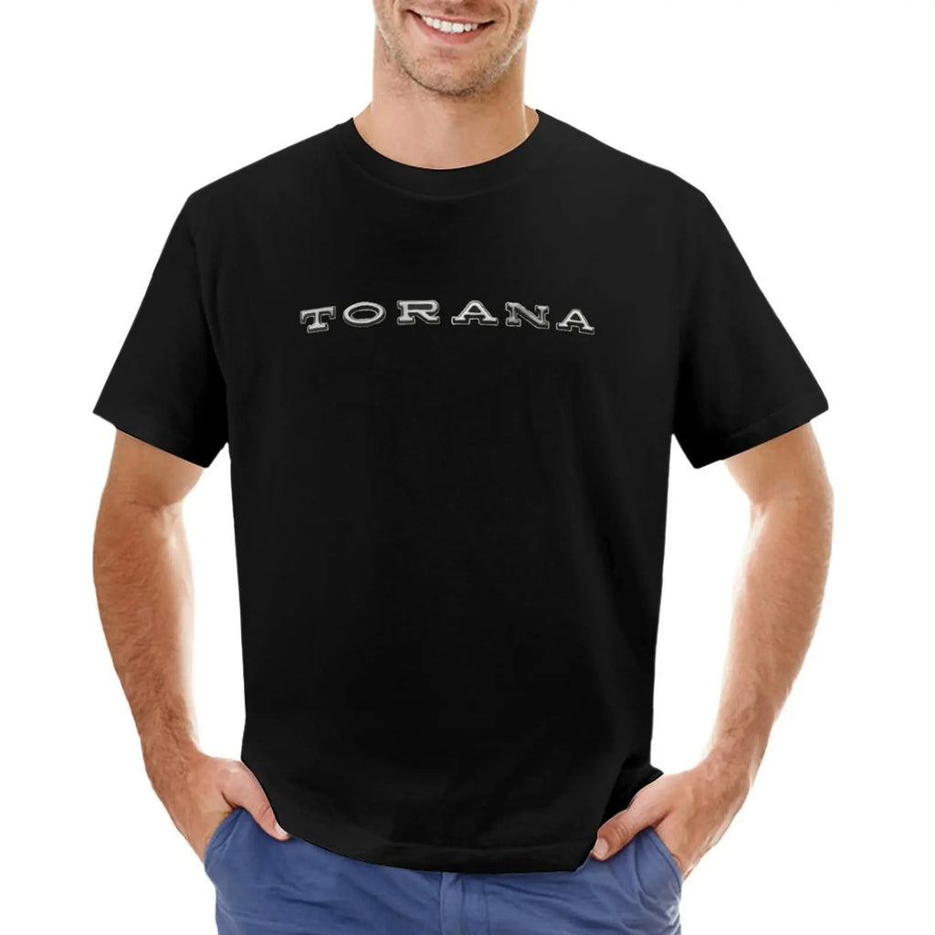 Holden Torana wide script chrome badge T-Shirt sweat cute tops Personalized t-shirt mens t shirts casual stylish