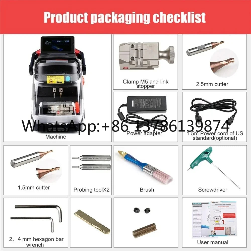 New Xhorse Dolphin XP005L Dolphin II Key Cutting Machine