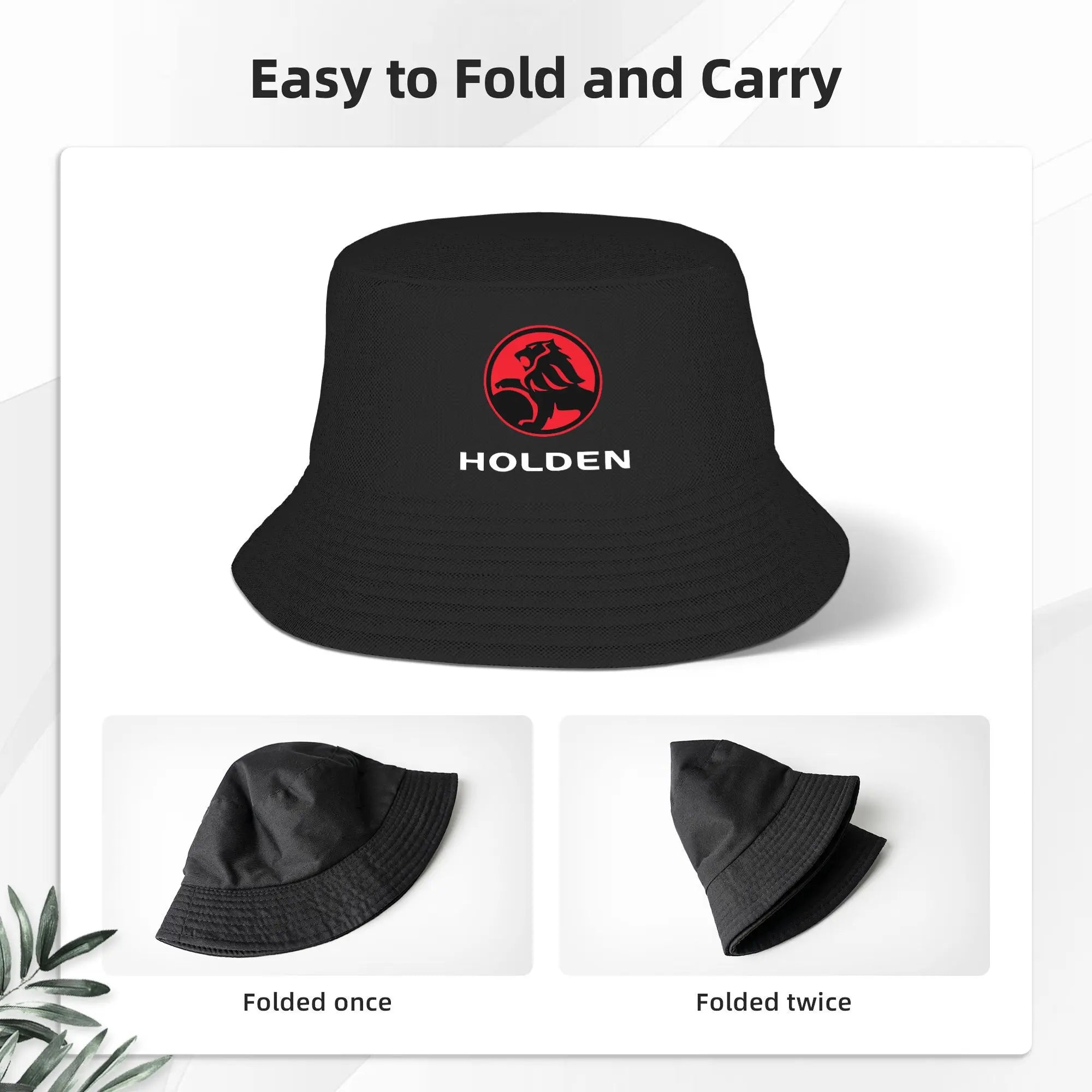 BEST SELLER Holden logo Merchandise Bucket Hat Panama Bob Hats Outdoor Hip Hop For Summer Beach Fishing Unisex Fisherman Caps