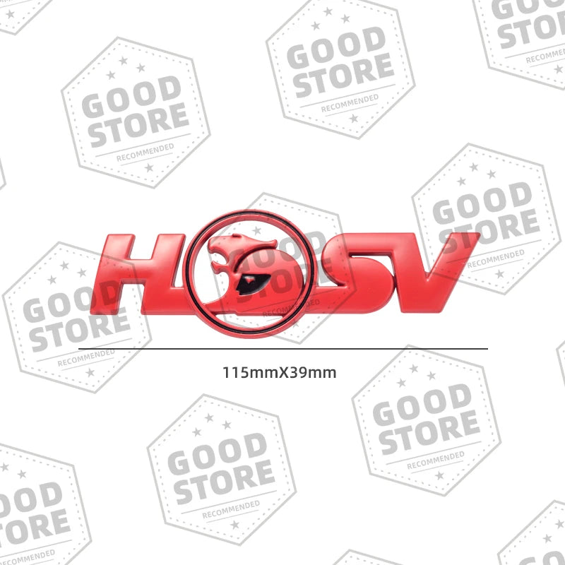 Metal Car Body Badge 3D Emblem Rear Trunk Sticker For Holden HSV Logo Cruze Captiva Astra Colorado Monaro Decal Auto Accessory
