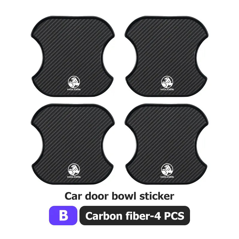 4pcs Car Door Handle Bowl Sticker Protector Anti-collision Strip For Holden HSV Commodore VT VX VU VY VZ VE