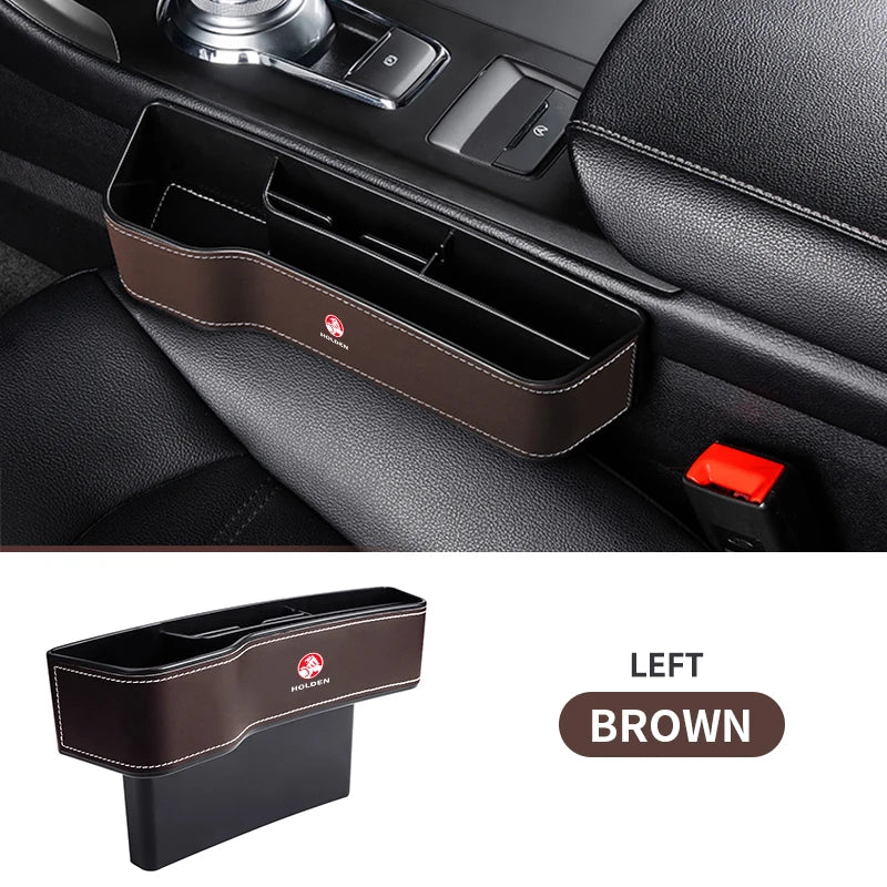 Car Seat Gap Storage Box Cup Multifunctional Pocket Catcher Organizer For Holden Astra Commodore Cruze Monaro Trailblazer
