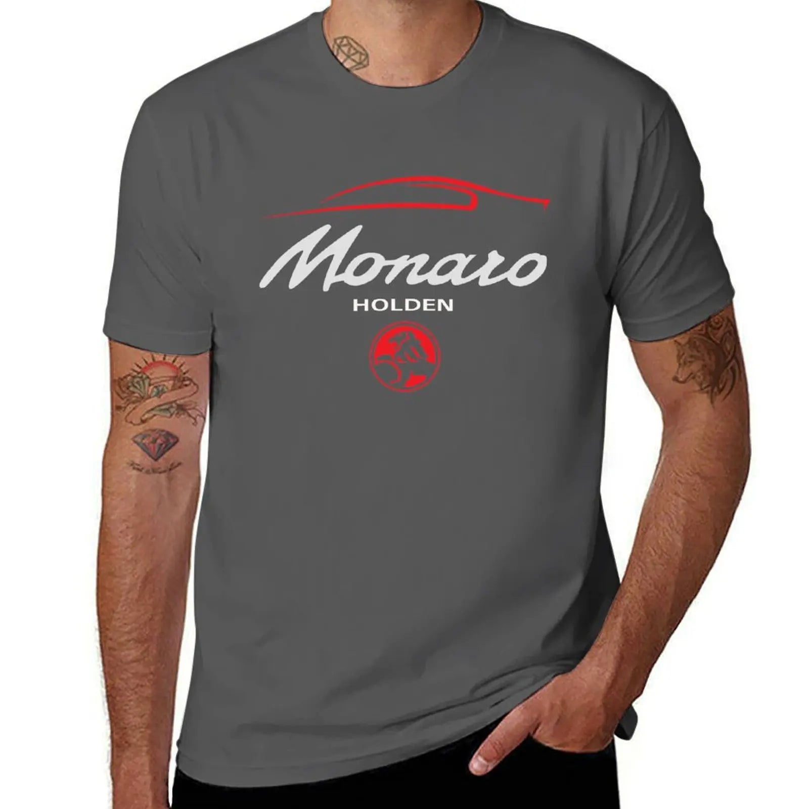 man HOLDEN graphic t luxury man for shirts T-Shirt t MONARO shirt vintage