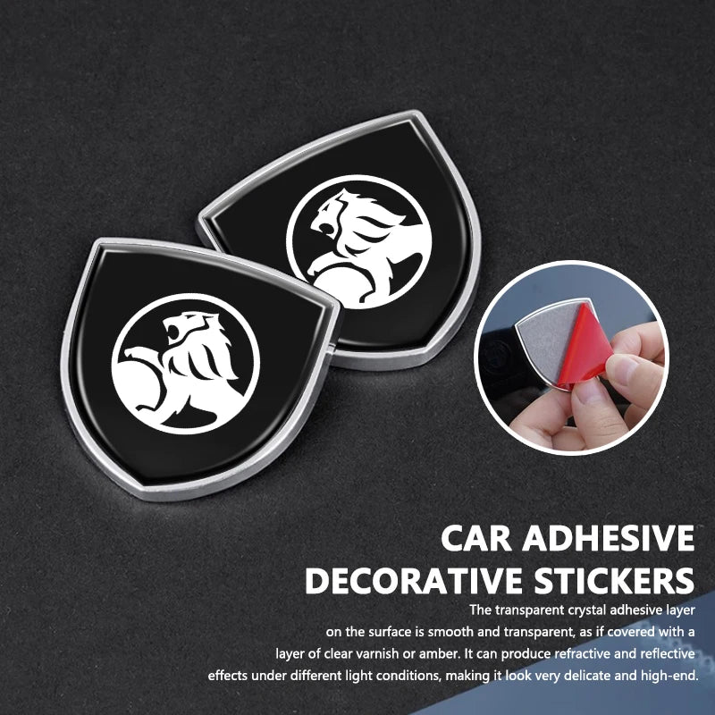 3D Metal Car Trunk Window Side Emblem Badge Decal Sticker For Holden Colorado Captiva Commodor VT VX VU VY VZ HSV Astra