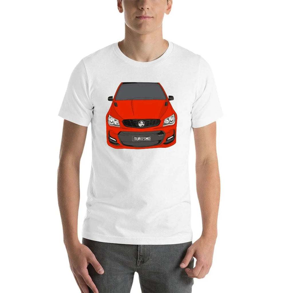 Holden SSV redline, RedHot T-Shirt men t shirt cotton 100% t shirt custom print T-Shirt