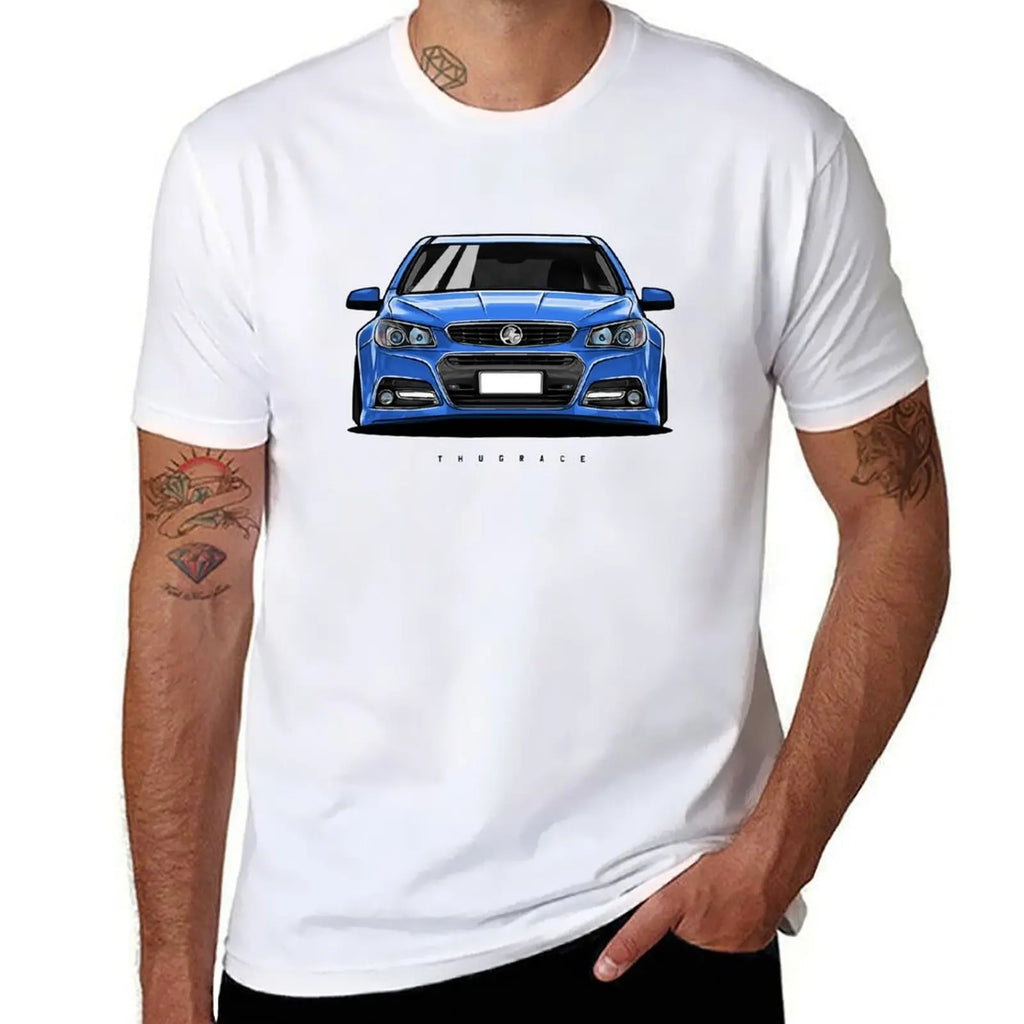 holden commodore ss car art T-Shirt cotton t shirt pack anime t shirts for man T-Shirt