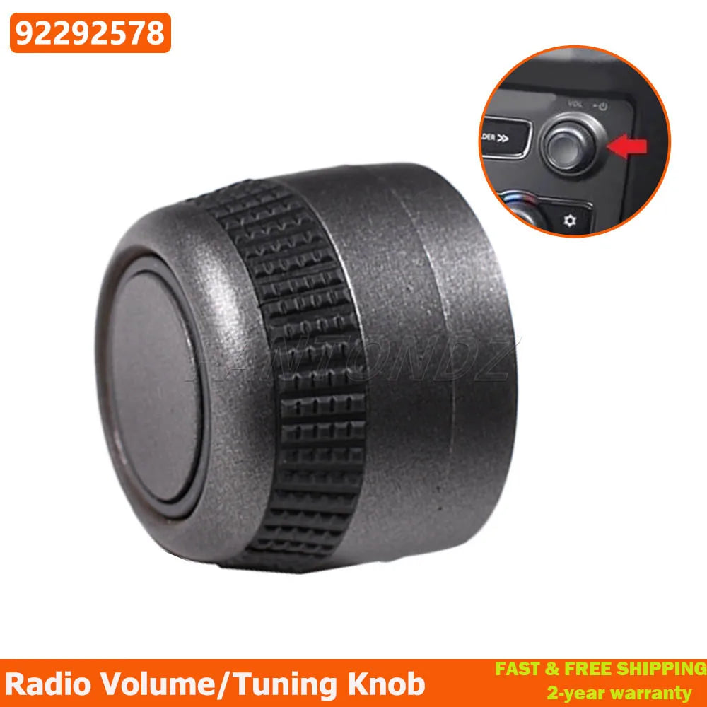 Radio Volume Knob For Holden For Holden Caprice 2011-2013 For Holden Commodore 2011-2013 92292578