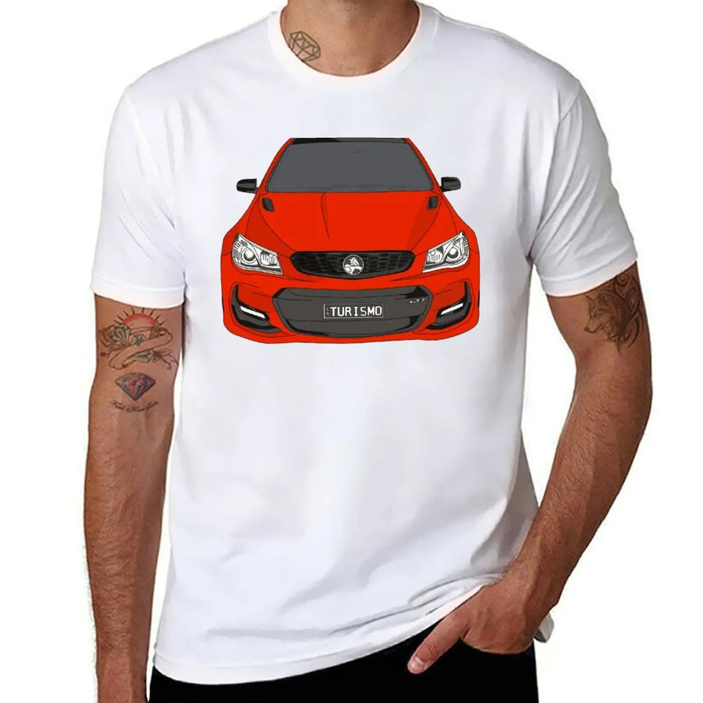 Holden SSV redline, RedHot T-Shirt men t shirt cotton 100% t shirt custom print T-Shirt