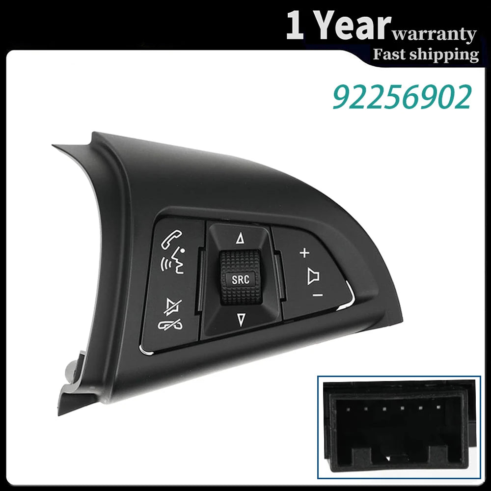 92256902 94780540 95088309 for Holden VF Commodore 2014 2015 2016 2017 Car Steering Wheel Switch Cruise Control Button