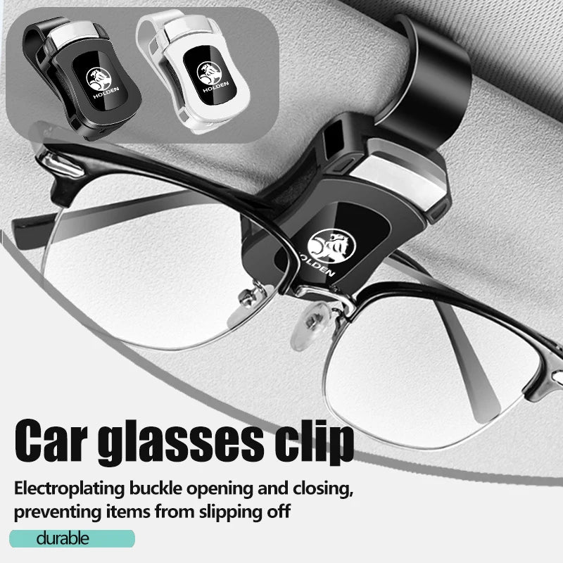 Car Sunglasses Clip Holder Woman Men Glasses Clip Storage Protector Accessories For Holden Colorado Captiva Commodor VT VX VU VY