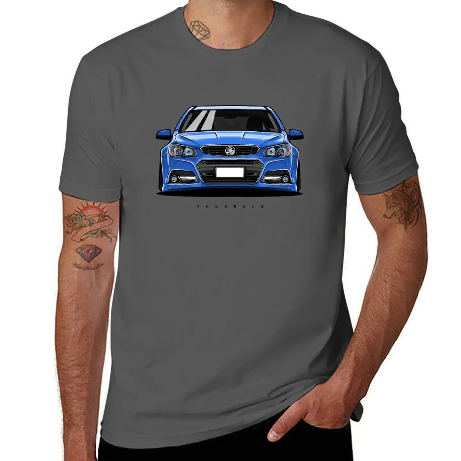 holden commodore ss car art T-Shirt cotton t shirt pack anime t shirts for man T-Shirt